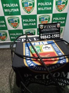 Imagem da notícia - Policiais militares detêm homem por furto de fios na zona leste de Manaus