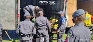 Imagem da notícia - Polícia Militar auxilia no transporte de cilindros de oxigênio em Manaus