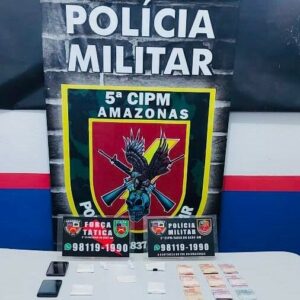 Imagem da notícia - Polícia Militar detém dois homens por tráfico de drogas em Boca do Acre
