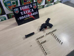 Imagem da notícia - PM detém homem por porte ilegal de arma de fogo na zona norte