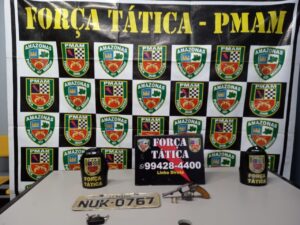 Imagem da notícia - Polícia Militar detém homem com revólver na zona norte