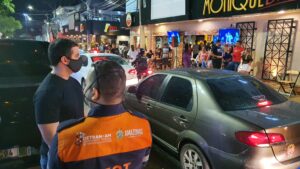 Imagem da notícia - Detran-AM autua 23 por alcoolemia e acaba com aglomeração na capital