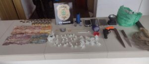 Imagem da notícia - PC-AM prende homem por tráfico de drogas no município de Manaquiri