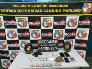 Imagem da notícia - Rocam detém cinco na zona sul com armas de fogo e entorpecentes