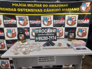 Imagem da notícia - Rocam detém três homens e apreende armas de fogo na capital