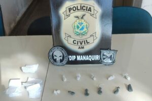 Imagem da notícia - PC deflagra ação e prende duas pessoas por tráfico de drogas em Manaquiri