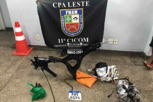 Imagem da notícia - PM detém três por receptação e desmanche de motocicletas