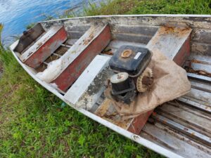Imagem da notícia - Polícia Militar recupera bote e motor rabeta furtados em Parintins