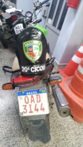 Imagem da notícia - PM prende homem conduzindo motocicleta roubada zona oeste