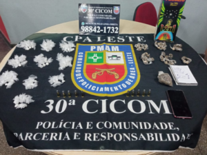 Imagem da notícia - Polícia Militar detém mulher por tráfico de entorpecente na zona leste