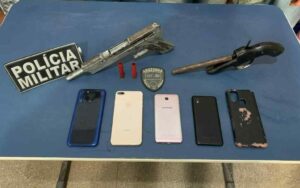 Imagem da notícia - PMAM apreende adolescentes e detém envolvidos em assaltos