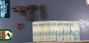 Imagem da notícia - PMAM apreende arma e detém indivíduo ligado a grupo criminoso