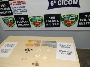 Imagem da notícia - Polícia Militar apreende dois adolescentes com drogas na zona norte