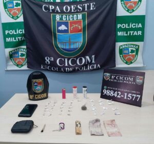 Imagem da notícia - PM detém dois homens por tráfico de drogas, no bairro Santo Agostinho