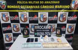 Imagem da notícia - Rocam detém mãe e filho por tráfico no Educandos