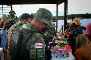 Imagem da notícia - CIF fluvial apreende drogas e encerra festa clandestina