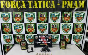 Imagem da notícia - PM prende homem com tornozeleira eletrônica e porte ilegal de arma