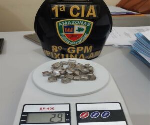 Imagem da notícia - Jovem é preso por tráfico de drogas, em Ipixuna