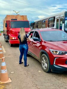 Imagem da notícia - SSP-AM realiza ação em alusão ao ‘Maio Amarelo’, na zona oeste