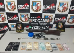 Imagem da notícia - PM detém dois homens por porte ilegal de arma de fogo na zona norte