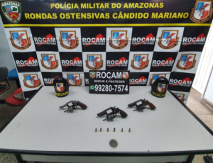Imagem da notícia - PM detém homem por porte ilegal de arma  na zona norte de Manaus