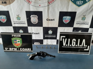 Imagem da notícia - Polícia Militar realiza detenções por tráfico e porte de arma em Coari