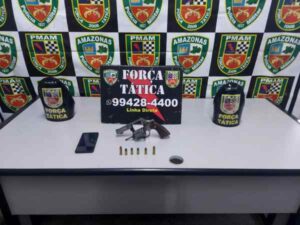 Imagem da notícia - Força Tática detém indivíduo em posse ilegal de uma arma na zona norte