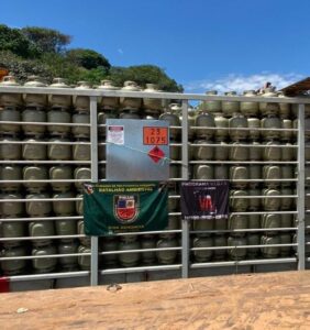 Imagem da notícia - PM apreende balsa por transporte ilegal com quase 5 mil botijões de gás