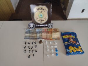 Imagem da notícia - PC-AM prende homem que comercializava drogas em Manaquiri