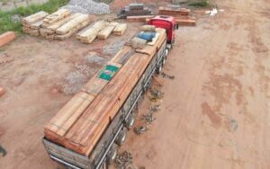 Imagem da notícia - BPAmb apreende maior carga de madeira ilegal  neste ano no AM