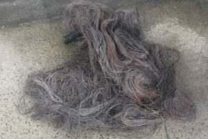 Imagem da notícia - PM detém homem flagrado com cabos telefônicos roubados