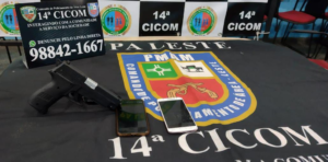 Imagem da notícia - Polícia Militar apreende um adolescente e um homem no Nova Floresta