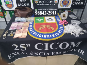 Imagem da notícia - PM prende homem por tráfico de drogas na zona leste
