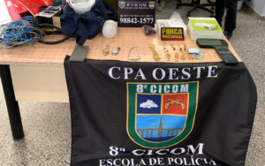 Imagem da notícia - PM detém suspeito de furtar residências no bairro Compensa