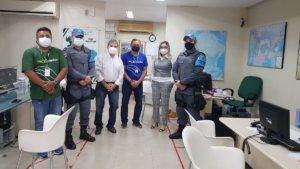 Imagem da notícia - PM realiza fiscalização com orientações em agências de turismo no Centro