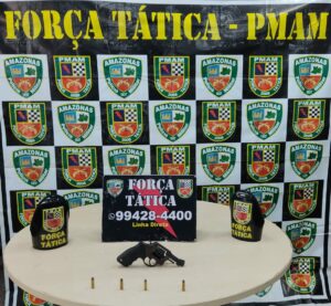 Imagem da notícia - Força Tática detém homem e apreende duas armas de fogo