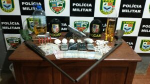 Imagem da notícia - Rocam prende dupla envolvida em ataques criminosos no Careiro Castanho