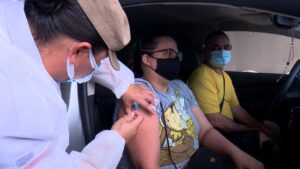 Imagem da notícia - Forças da segurança colaboram para uma vacinação segura em Manaus