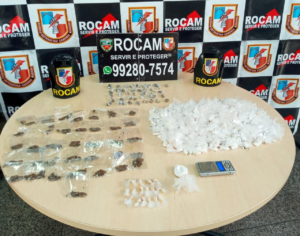 Imagem da notícia - Dupla é presa por tráfico de drogas e associação para o tráfico