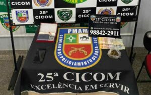 Imagem da notícia - PM detém homem com drogas na comunidade da Sharp, na zona leste