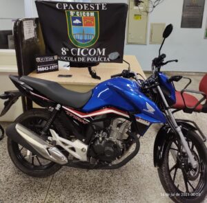 Imagem da notícia - PM prende homem apontado como autor de roubo de motocicleta e celular
