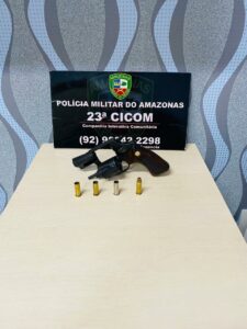 Imagem da notícia - PM prende homem por embriaguez e porte ilegal de arma de fogo