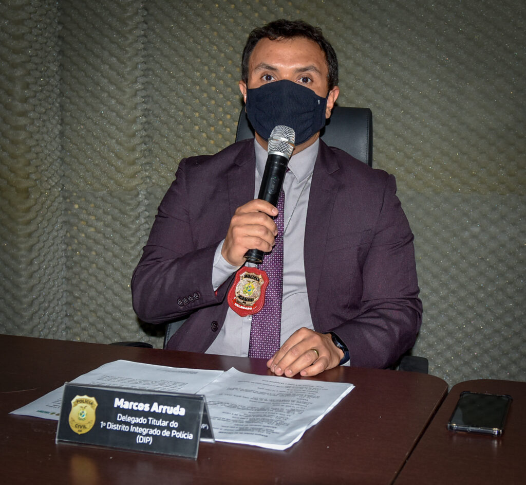 Delegado marcos arruda foto erlon rodrigues