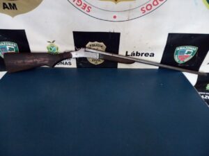 Imagem da notícia - Homem é preso após efetuar disparos no município de Lábrea