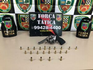Imagem da notícia - PM apreende arma de fogo e munições nesta terça-feira na zona norte