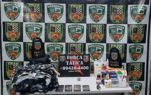 Imagem da notícia - Força Tática detém sete indivíduos com produtos furtados de shopping