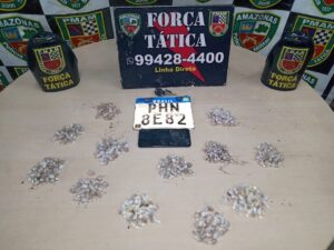 Imagem da notícia - Força Tática prende homem em flagrante por tráfico de drogas na zona leste