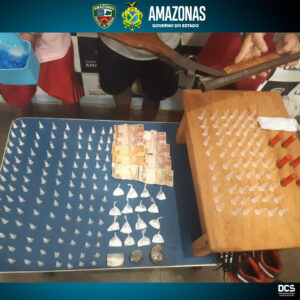 Imagem da notícia - Em Lábrea, três homens são presos pela PM por tráfico de drogas