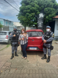 Imagem da notícia - Veículo com restrição de roubo é recuperado pela PMAM na zona leste