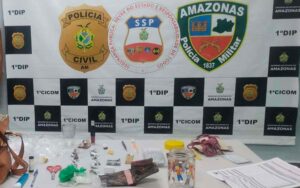 Imagem da notícia - Casal é detido pela PMAM por associação para o tráfico de drogas